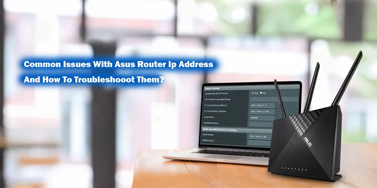 ASUS router IP address
